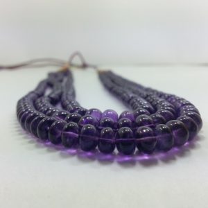african amethyst beads necklace