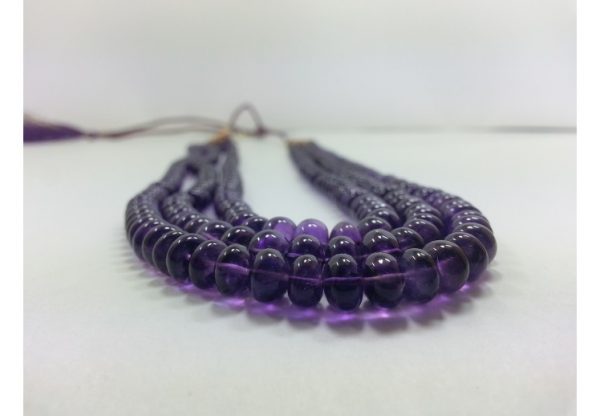 african amethyst beads necklace