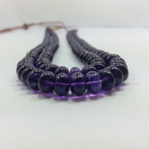 amethyst beads necklace