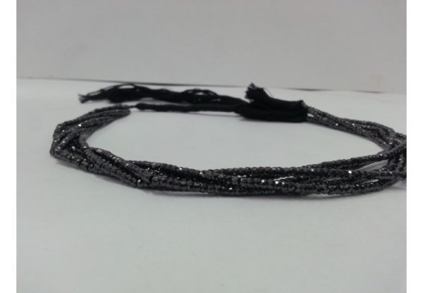 black cubic zirconia beads