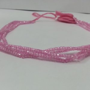 pink cubic zirconia beads