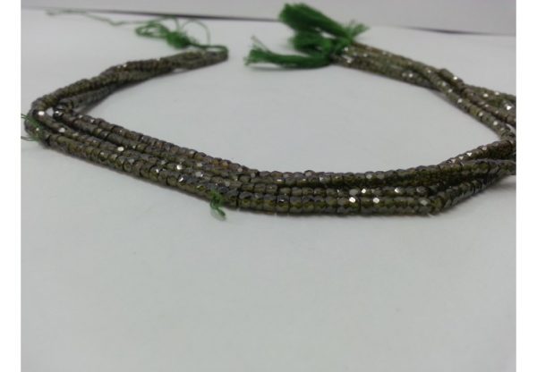 dark green zirconia beads