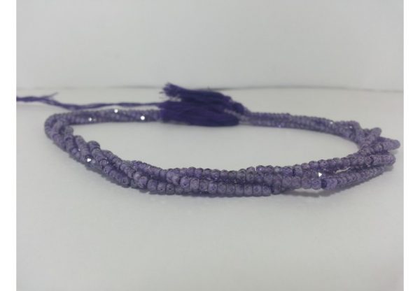 purple cubic zirconia beads