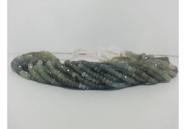 4mm moss aquamarine beads