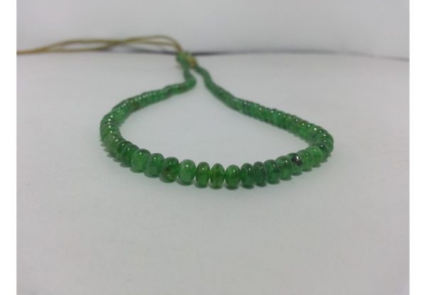 green garnet beads necklace