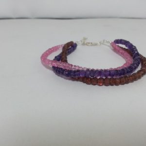 multi gemstone bracelet