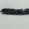 black spinel cube beads