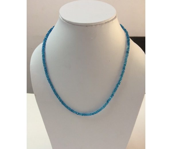 Premium Full Blue Pottery Bead Long Necklace ( Blue) – NEERJA INTERNATIONAL  INC
