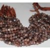 chocolate moonstone round beads