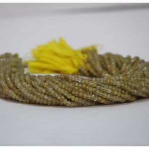 golden rutile beads