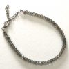 labradorite round beads bracelet