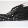 black spinel round beads