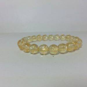 citrine beads bracelet