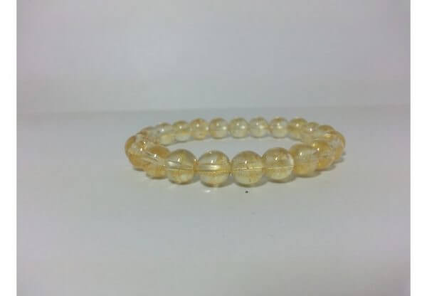 citrine beads bracelet