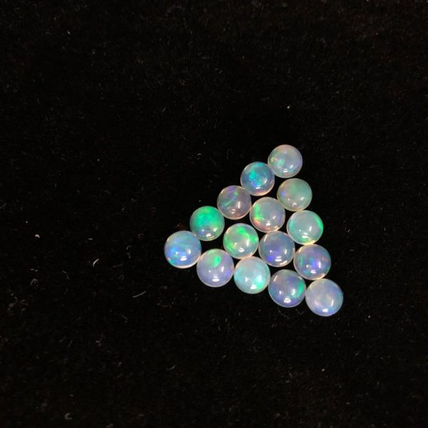 5mm ethiopian opal lot