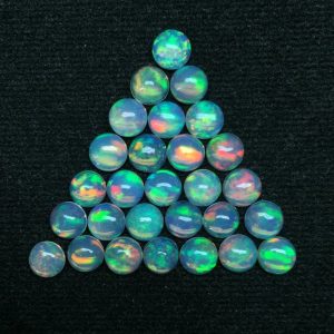 6mm ethiopian opal lot