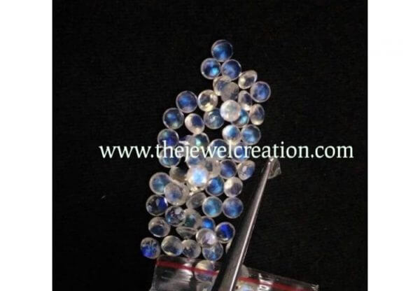 4mm rainbow moonstone round lot