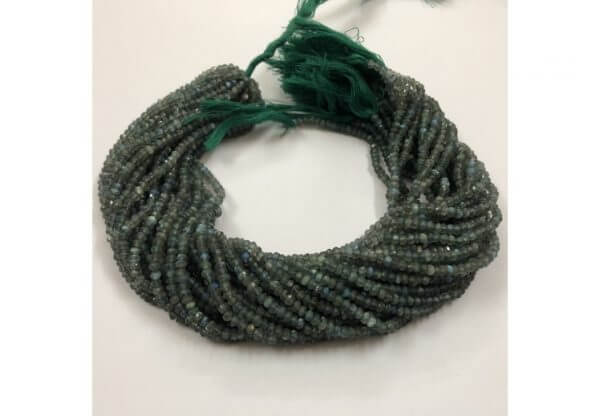 4mm green labradorite beads
